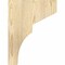 Ekena Millwork Monterey Rough Sawn Corbel, Douglas Fir, 4"W x 12"D x 16"H COR04X12X16MON00RDF - alternate 2